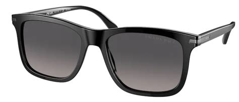 prada pr 18ws 1ab09g|Prada Grey Gradient Square Men's Sunglasses PR 18WS .